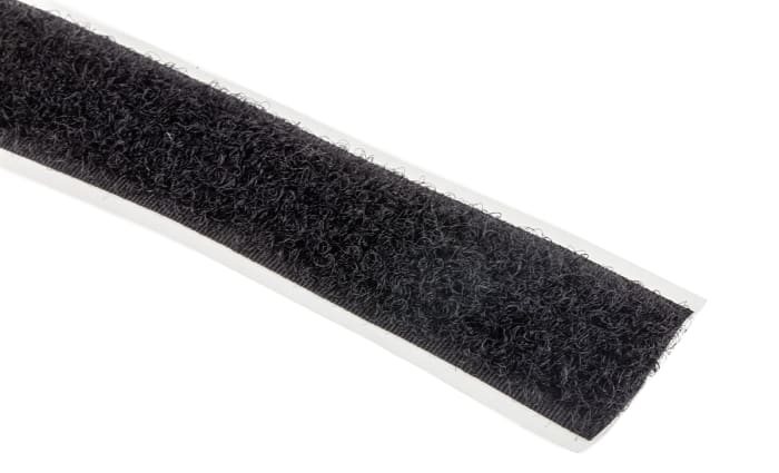 1 Eur/meter 25 M Velcro Self-adhesive, 20 Mm, Black 