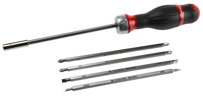 Facom Reversible Screwdriver Set, 5-Piece