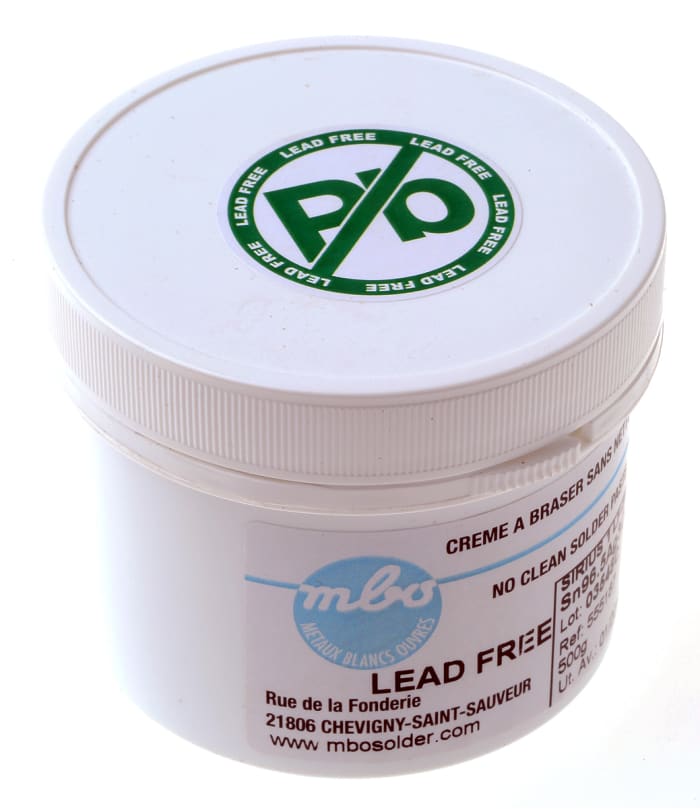 MBO Paste Lead Free Solder, 217°C Melting Point