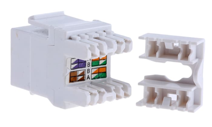 RS PRO Cat5e RJ45 1 Port Jack, UTP Shielding