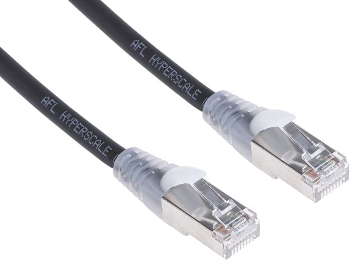 Câble Ethernet RS PRO catégorie 6, F/UTP, Noir, Longueur 0.5m LSZH, avec connecteur