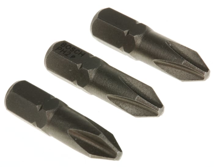 Bosch Phillips Screwdriver Bit, PH2 Tip