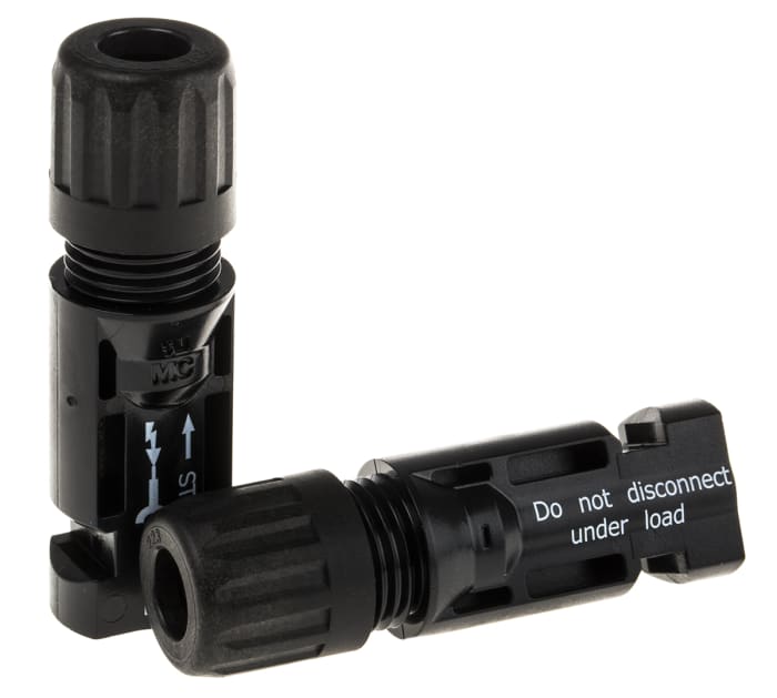 Staubli Male, Cable Mount MC4 Connector, Cable CSA, 4 → 6mm², Rated At 30A, 1 kV