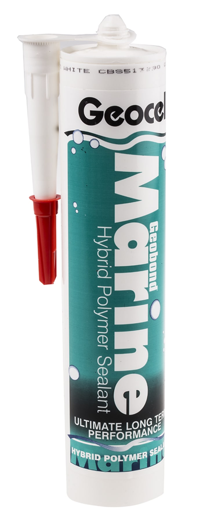 Mastic Geobond Marine, Blanc, Cartouche 290 ml, Hybride, +150°C max