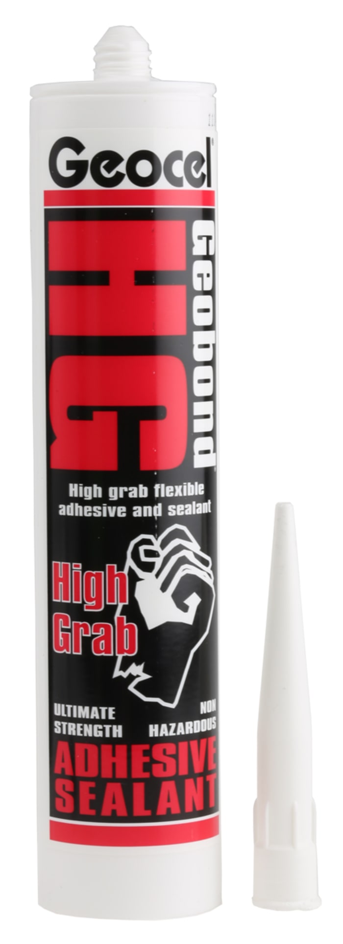 Mastic Geobond HG, Blanc, Cartouche 290 ml, MS Polymère, +150°C max