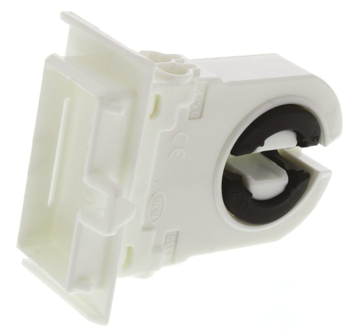 26.308.1125.50 BJB Fluorescent T8 T12 Lamp Holder Snap Fit