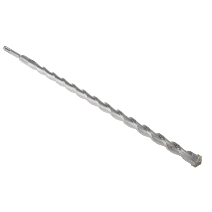 RS PRO Carbide Tipped SDS Plus Drill Bit for Masonry, 18mm Diameter, 450mm Overall