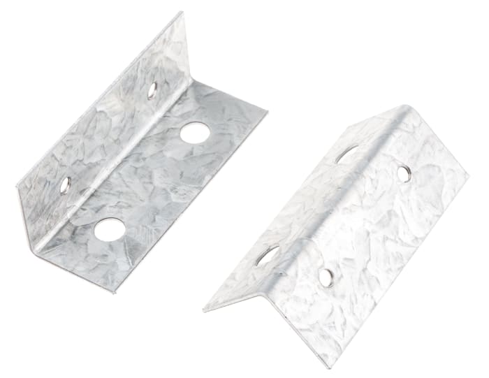 Accesorio para Canalización de Cable RS PRO, acero Galvanizado, Acoplador con Reborde, 75 x 75mm