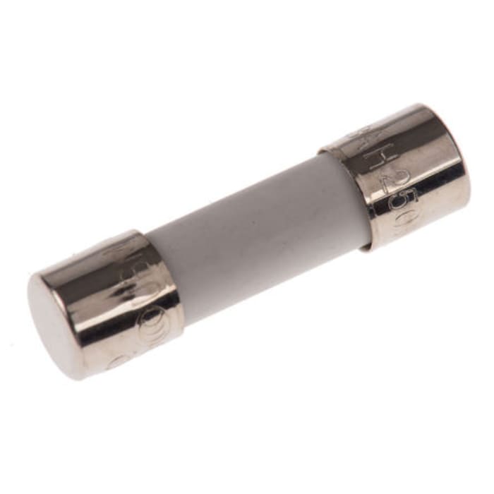 RS PRO 6.3A F Ceramic Cartridge Fuse, 5 x 20mm