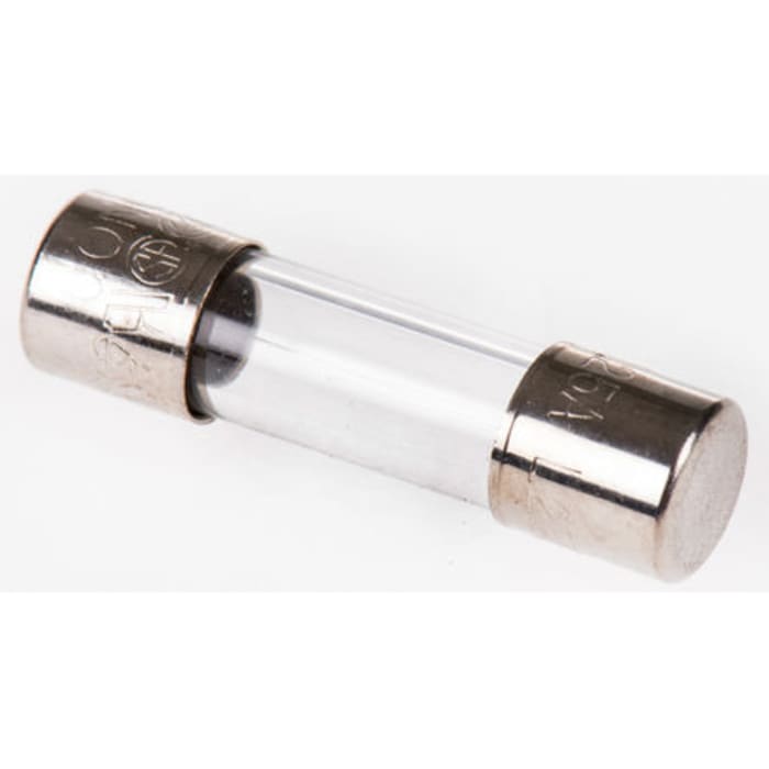 RS PRO 1.25A F Glass Cartridge Fuse, 5 x 20mm