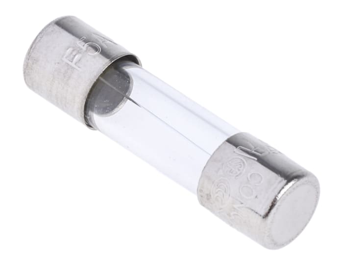 RS PRO 5A F Glass Cartridge Fuse, 5 x 20mm