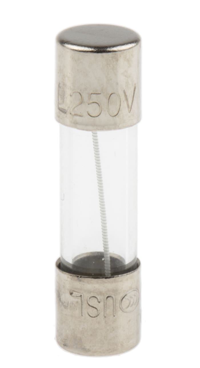 RS PRO 100mA T Glass Cartridge Fuse, 5 x 20mm