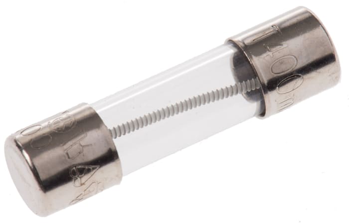 RS PRO 400mA T Glass Cartridge Fuse, 5 x 20mm