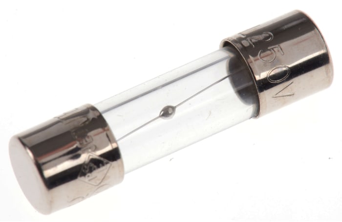 RS PRO 2.5A T Glass Cartridge Fuse, 5 x 20mm