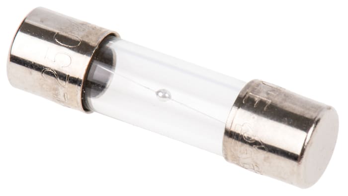 RS PRO 630mA T Glass Cartridge Fuse, 5 x 20mm
