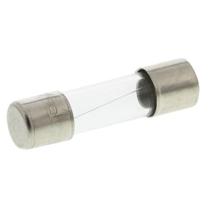 RS PRO 3A F Glass Cartridge Fuse, 5 x 20mm
