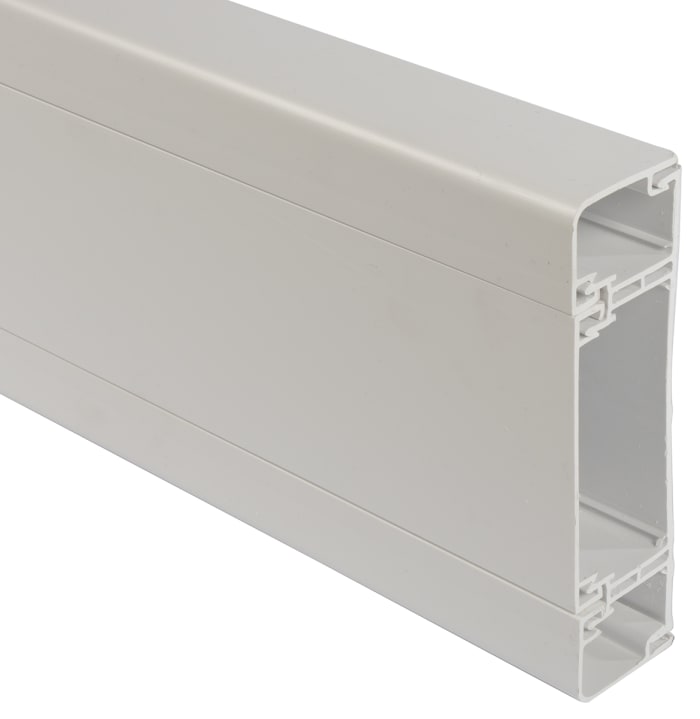 Schneider Electric CL White Dado Trunking - Closed Slot, W145 mm x D40mm, L3m, uPVC