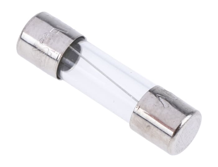 RS PRO 2A T Glass Cartridge Fuse, 5 x 20mm