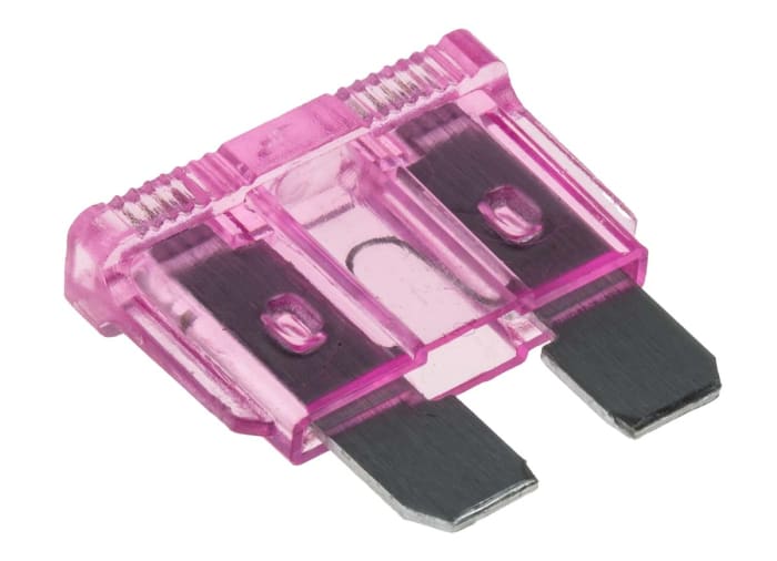 RS PRO 3A Violet Blade Car Fuse, 32V dc