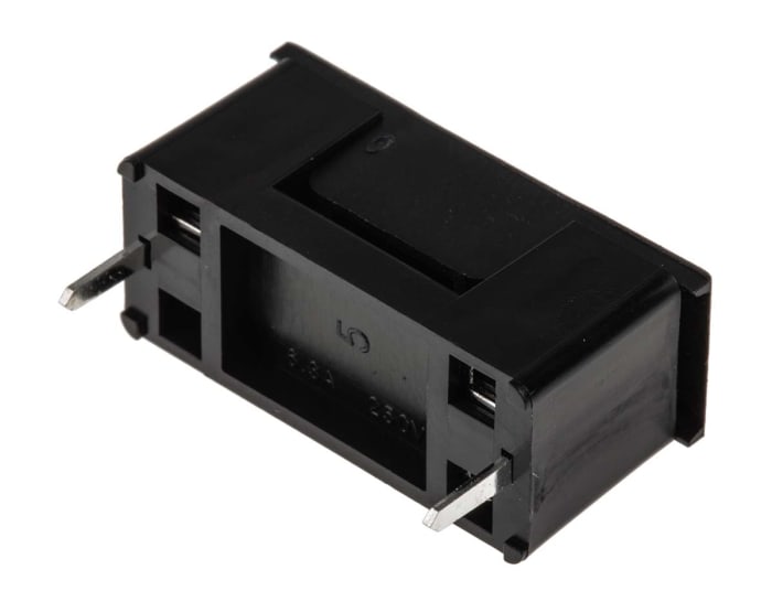 RS PRO RS PRO 6.3A PCB Mount Fuse Holder for 5 x 20mm Fuse, 250V ac