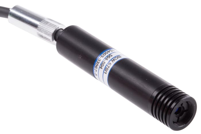 1060-41-000 Laser Module, 670nm 1mW, Modulating, Linear & TTL control Ellipse pattern -8 → -12 V
