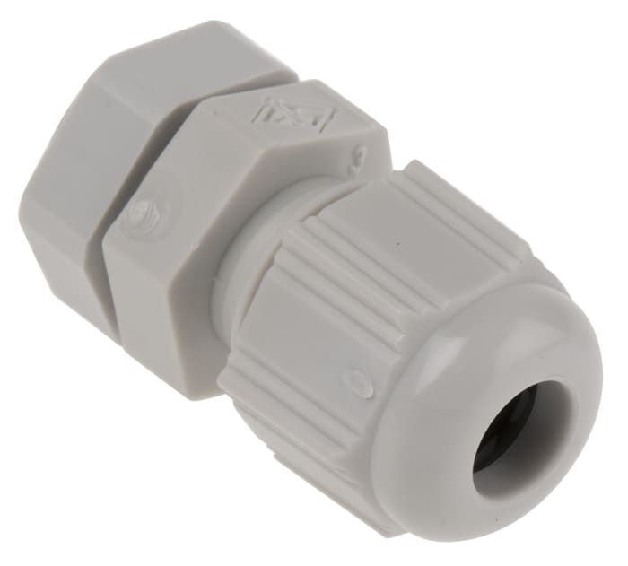 Presse-étoupe SIB SIB-TEC, PG7, en PA 6, Ø 2.5mm à Ø 6.5mm, avec contre-écrous, IP68