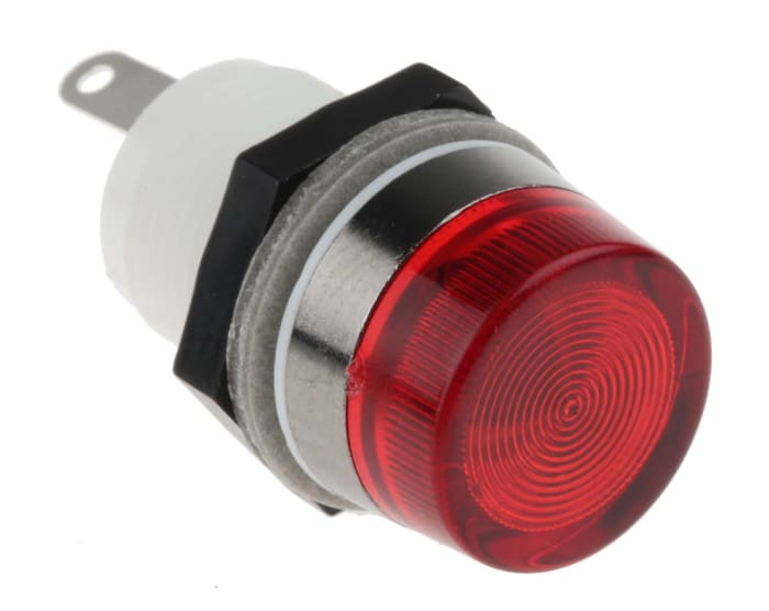 Douille pour indicateur lumineux, Montage panneau, diamètre panneau 12.7mm