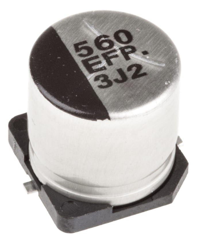 Panasonic 560μF Aluminium Electrolytic Capacitor 25V dc, Surface Mount - EEEFPE561UAP