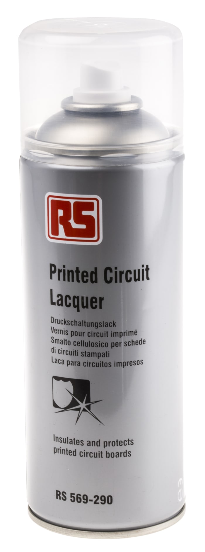 RS PRO Clear Acrylic PCB Lacquer for