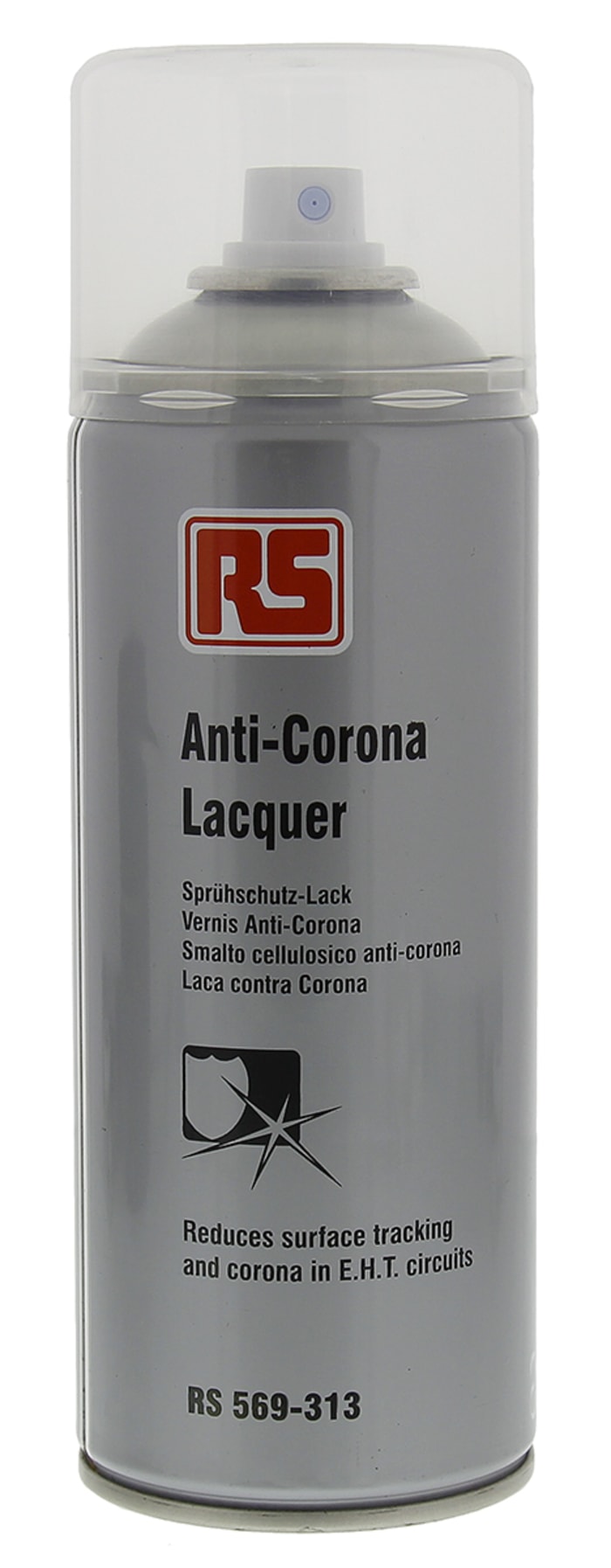 RS PRO Clear Acrylic PCB Lacquer for Components, PCBs, Transformers