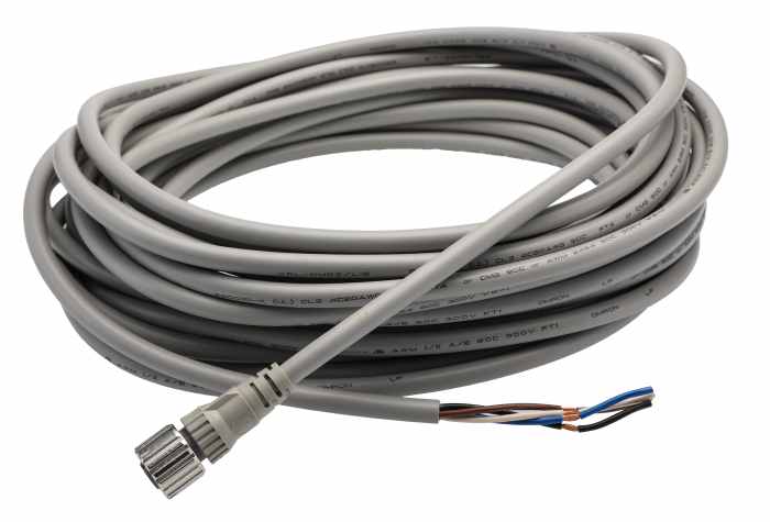 Câble d'actionneur Omron 4 conducteurs , M12 Femelle pré-câblé, 10m