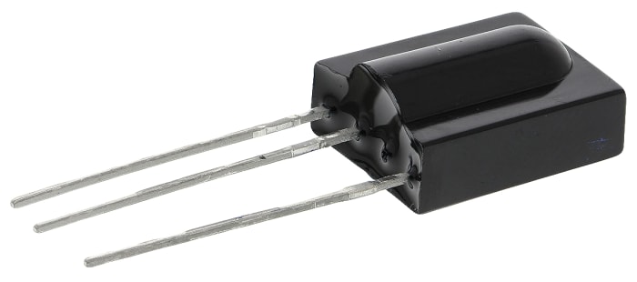 Vishay TSOP31238, 38kHz IR Receiver, 950nm, 45m Range, Through Hole, 10 x 5.8 x 12.5mm
