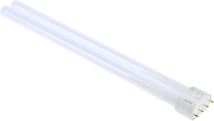 2G11 Twin Tube Shape CFL Bulb 24 W 4000K Cool White Colour Tone