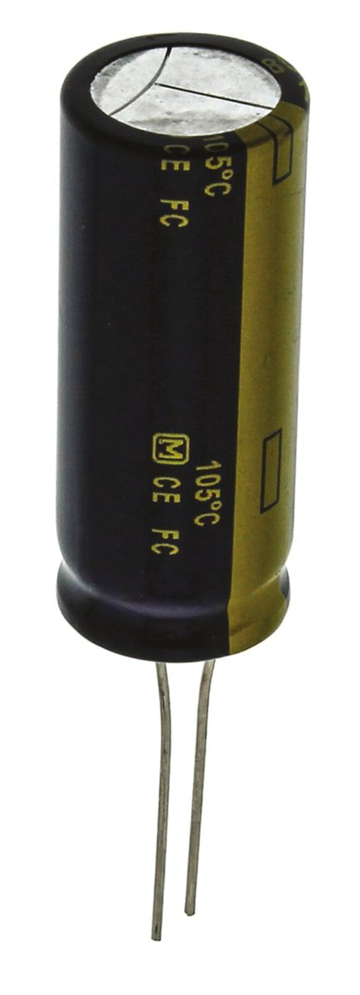 Panasonic 6800μF Aluminium Electrolytic Capacitor 16V dc, Radial, Through Hole - EEUFC1C682