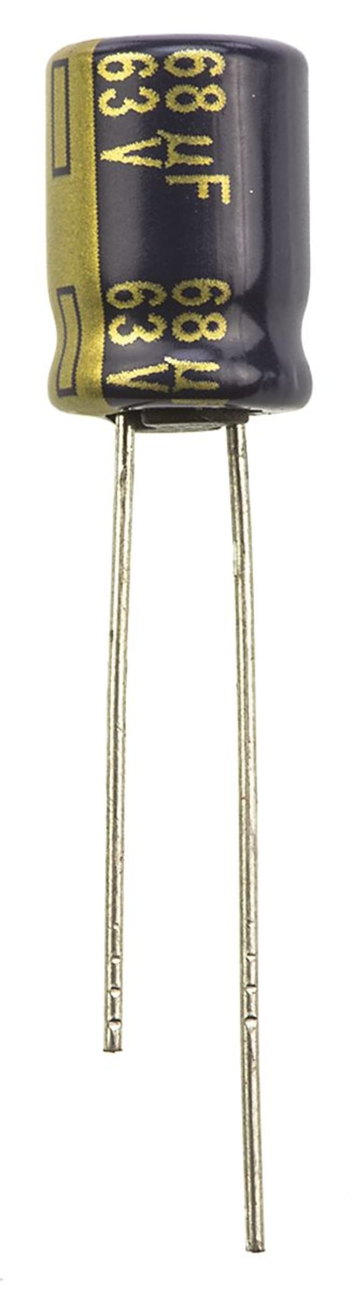 Panasonic EEUFC1J680 Алюминиевый электролитический конденсатор, 68мкФ