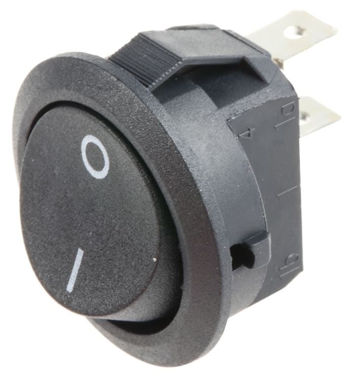 MINIATURE ROCKER SWITCH, 1P