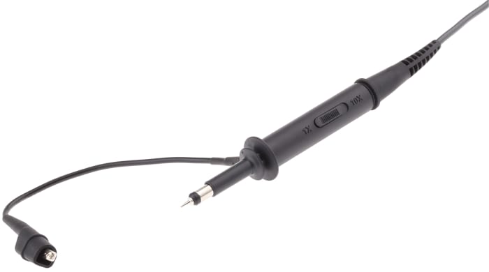 Sonde pour oscilloscope Tension Tektronix, P2221, bande passante 200MHz, atténuation 1:1, 1:10