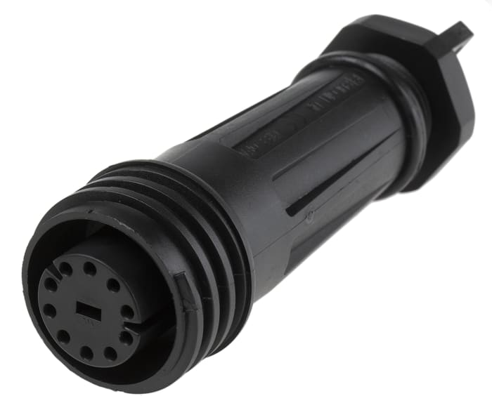 Bulgin Circular Connector, 10 Contacts, Cable, Standard Connector, Socket, Female, IP68, PXA921 Series