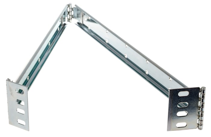 Accuride Steel Cable Carrier for Use with 2 U and Above High Unit, 412.5 x 63.5 x 22.4mm