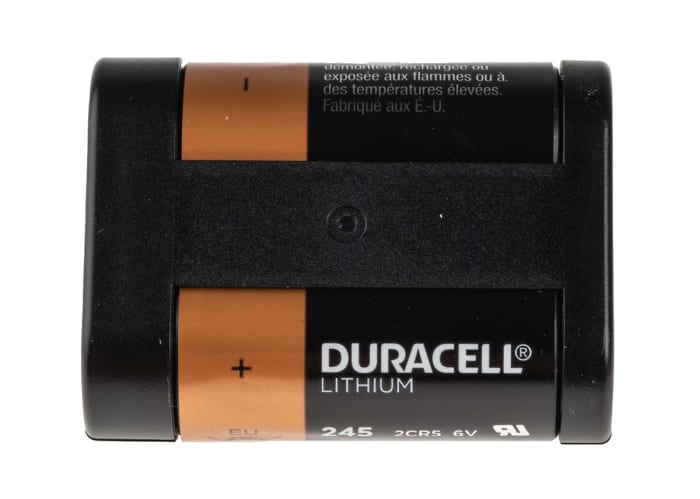 DL245 P1 RS Duracell Duracell Lithium Manganese Dioxide 6V 2CR5