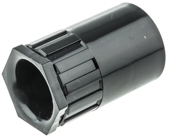 Schneider Electric Adapter, Conduit Fitting, 20mm Nominal Size, uPVC, Black