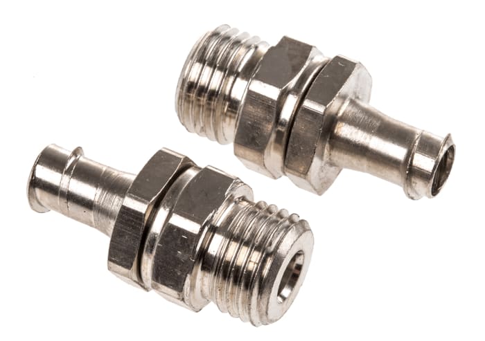 Adaptaflex Swivel, Conduit Fitting, 10mm Nominal Size, PG7, Brass, Silver IP54 rating