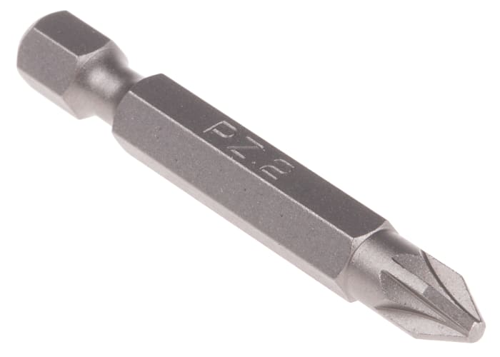 RS PRO Pozidriv Screwdriver Bit, PZ2 Tip