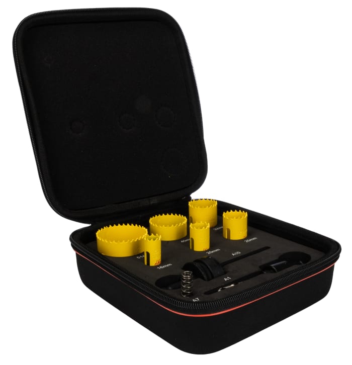 Starrett HSS 16 → 51mm Hole Saw Set