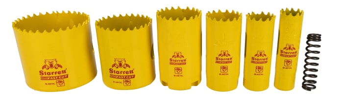Starrett hole cheap saw set