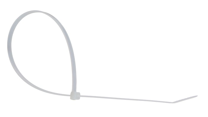 White nylon std cable tie,370x4.6mm