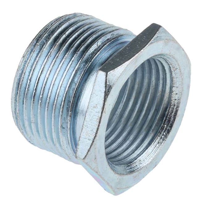 RS PRO Reducer, Conduit Fitting, 20 → 25mm Nominal Size, Steel
