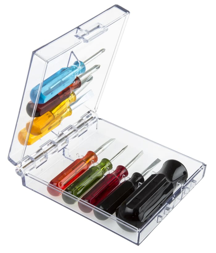 Xcelite by Weller Phillips, Slotted Screwdriver Set, 9-Piece
