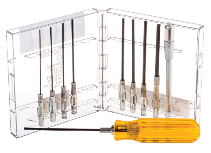 Xcelite by Weller Allen Hexagon Screwdriver Set, 11-Piece