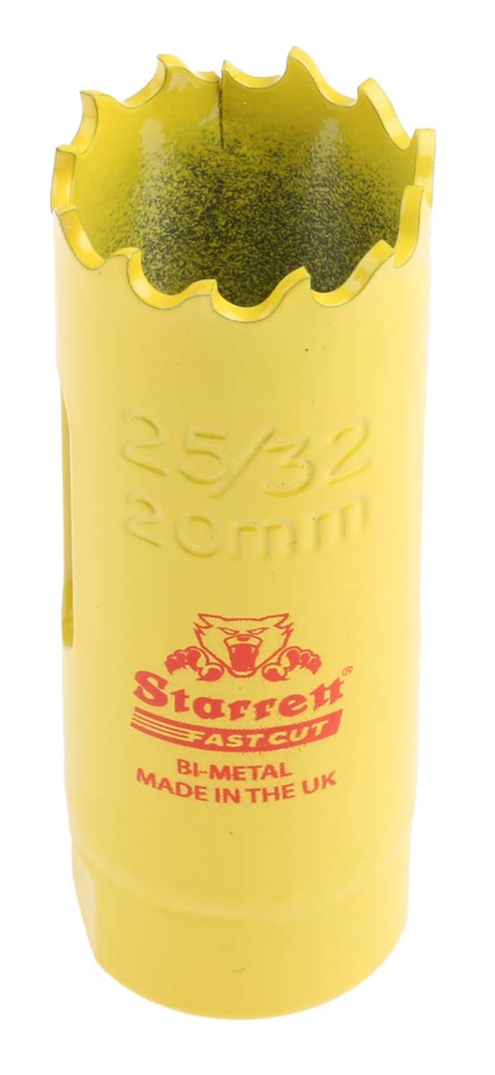 Starrett fast cut hole saw discount